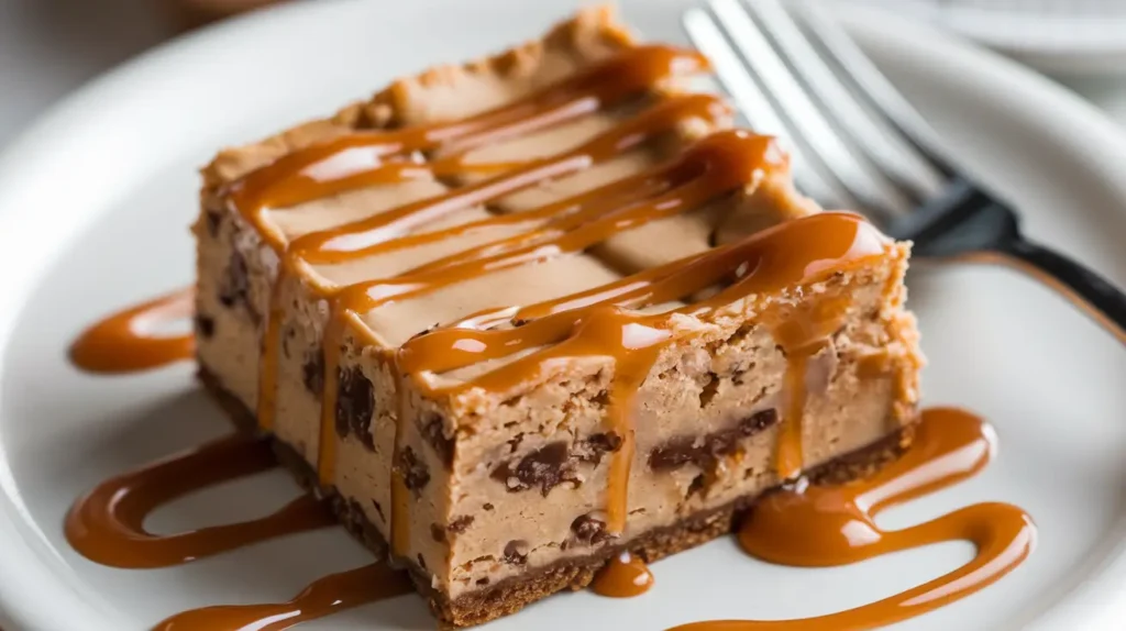 Single Fudgy Dairy Milk Caramel Blondie Slice